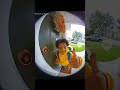 The Kid Who Leaves a Pizza Review #ringcamera #funnykids #caughtoncamara