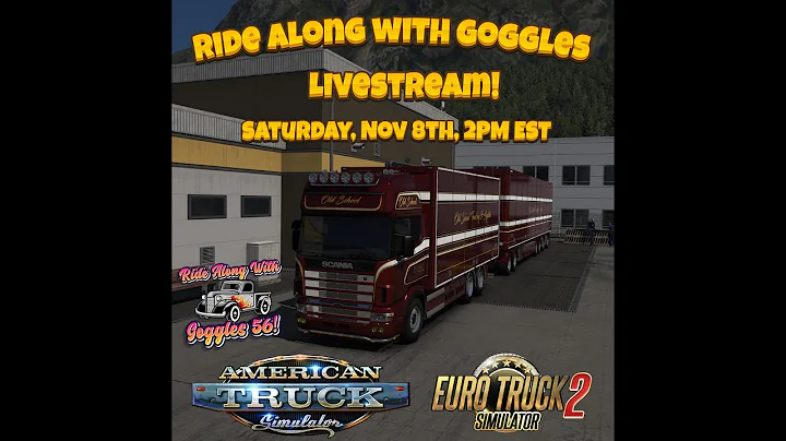 Ride Along with Goggles Livestream! Saturday, November 8th
