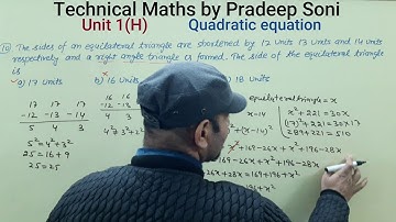 Problems on Quadratic Equation, Exercise 1H, Que  10,11,12