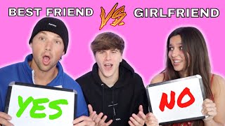 WHO KNOWS ME BETTER?! My BESTFRIEND or MY GIRLFRIEND *challenge*  (I WAS SHOCKED)