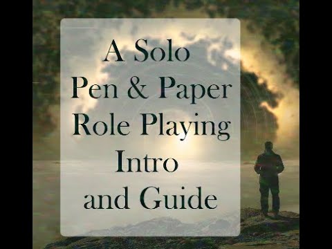 Introduction to pen-and-paper role-playing games