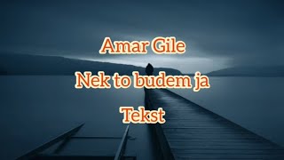 Nek to budem ja Tekst/Lyrics