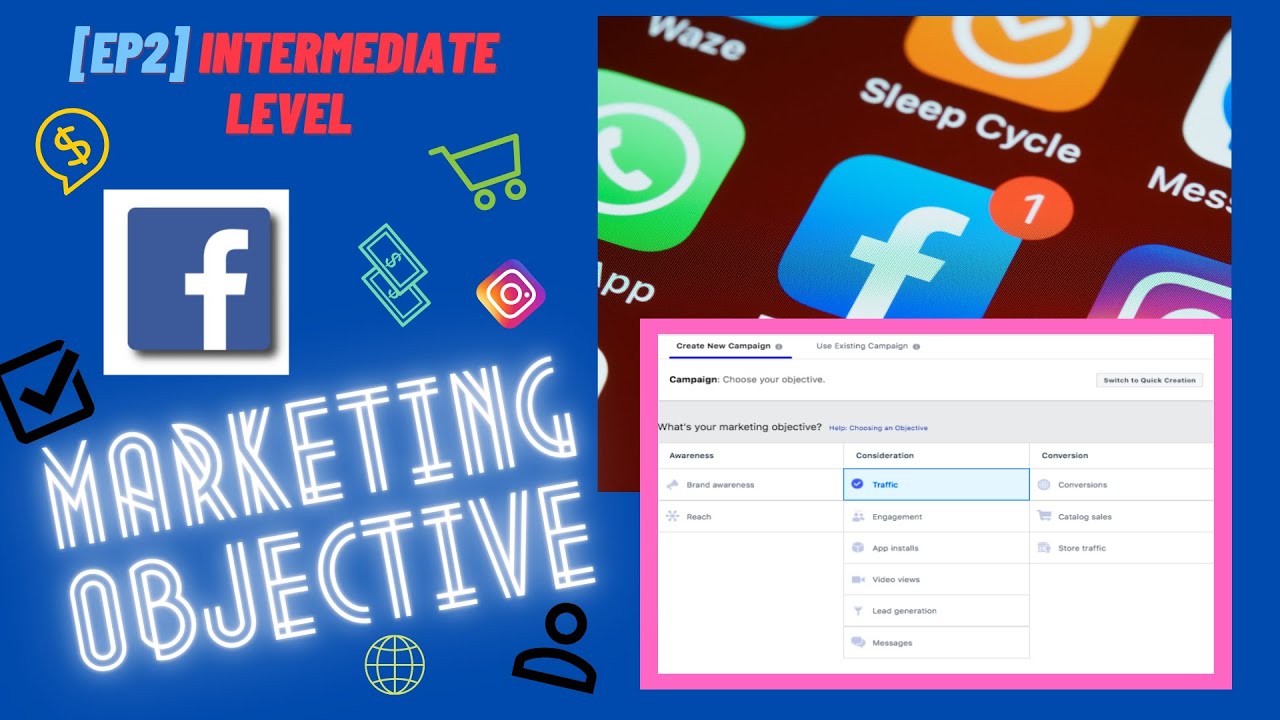 marketing objective คือ  2022 New  [EP 2] Facebook Ads Manager 11 Ultimate Marketing Objective [Intermediate]