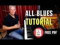 How to play all blues miles davis for solo piano