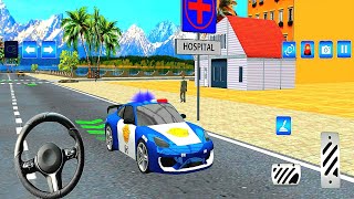 Rescue Victims from Armed Terrorists - Car Driving 3d 2026 - Police Car Games screenshot 3