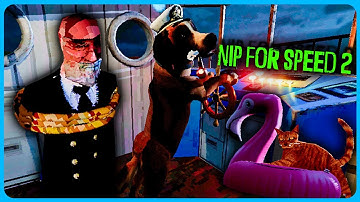 Nip For Speed 2 - Crazy Adventure Game About a Dog Who Hijacked a Boat And Wants to Find a Cat