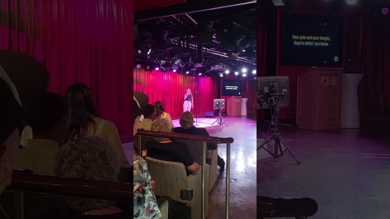 Dare Accepted...Karaoke on a cruise ship! #regalprincess #cruise 