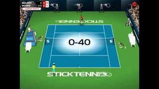 Stick tennis - daily challenge