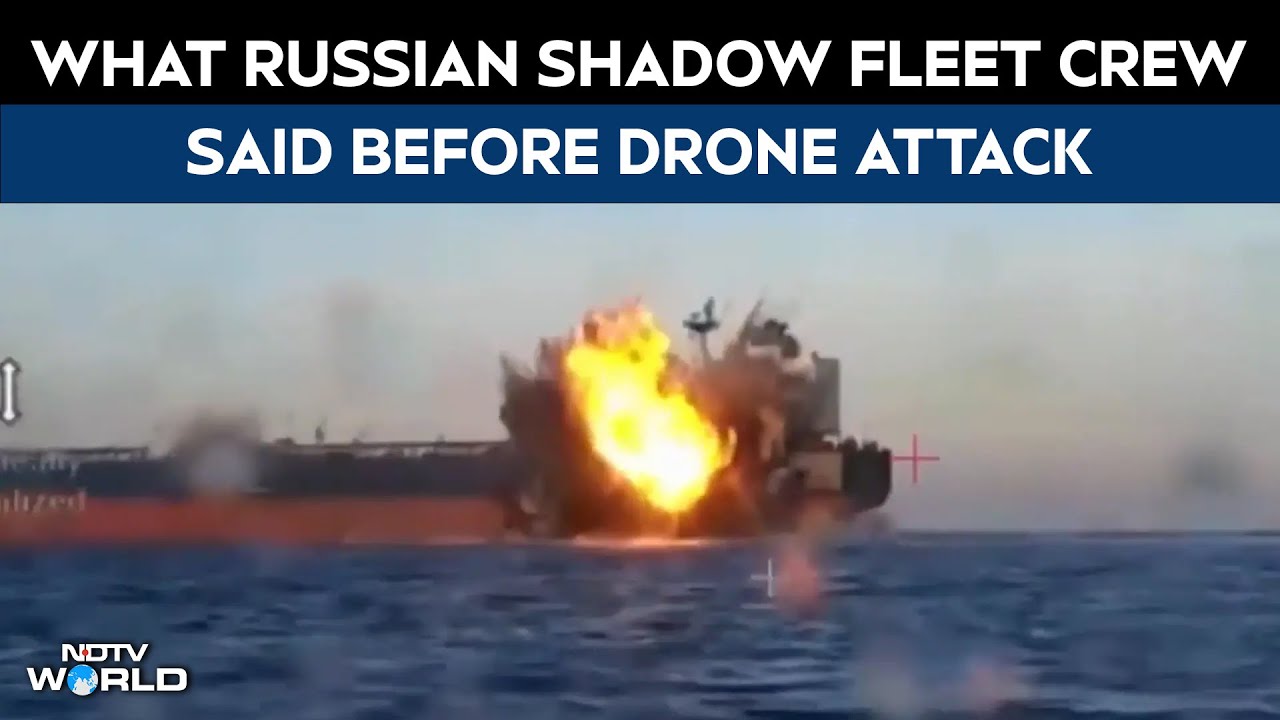 Russia Ship Attack Video Russian Shadow Fleet Crew Before Drone russia-ship-attack-video-russian-shadow-fleet-crew-before-drone