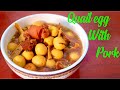 Yummy yummy Cooking bamboo shoots with pork and quail egg recipe - Simple Life Cooking