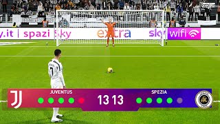 PES 2021 | Juventus vs Spezia | Serie A TIM | Penalty Shootout | C.Ronaldo vs Spezia Gameplay