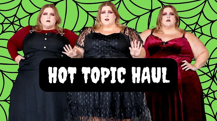 SHOPPING HOT TOPIC AS AN ADULT?!?! PLUS SIZE TRY ON HAUL