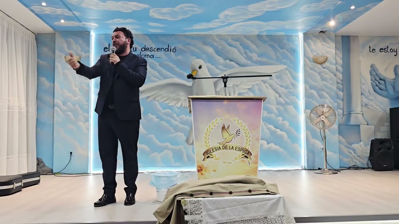 IGLESIA DE LA ESPIGA: NOS VISITA, PASTOR  ALFONSO DE SABADELL, BARCELONA 