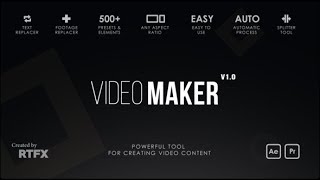After Effects Template: Video Maker