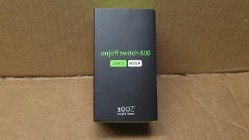 Zooz ZEN71 800 Series ON/OFF Switch Review