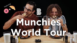 Trying Gourmet CRONUTS (Croissant & Donut) from SugarrMann | Budsbie's Munchies World Tour