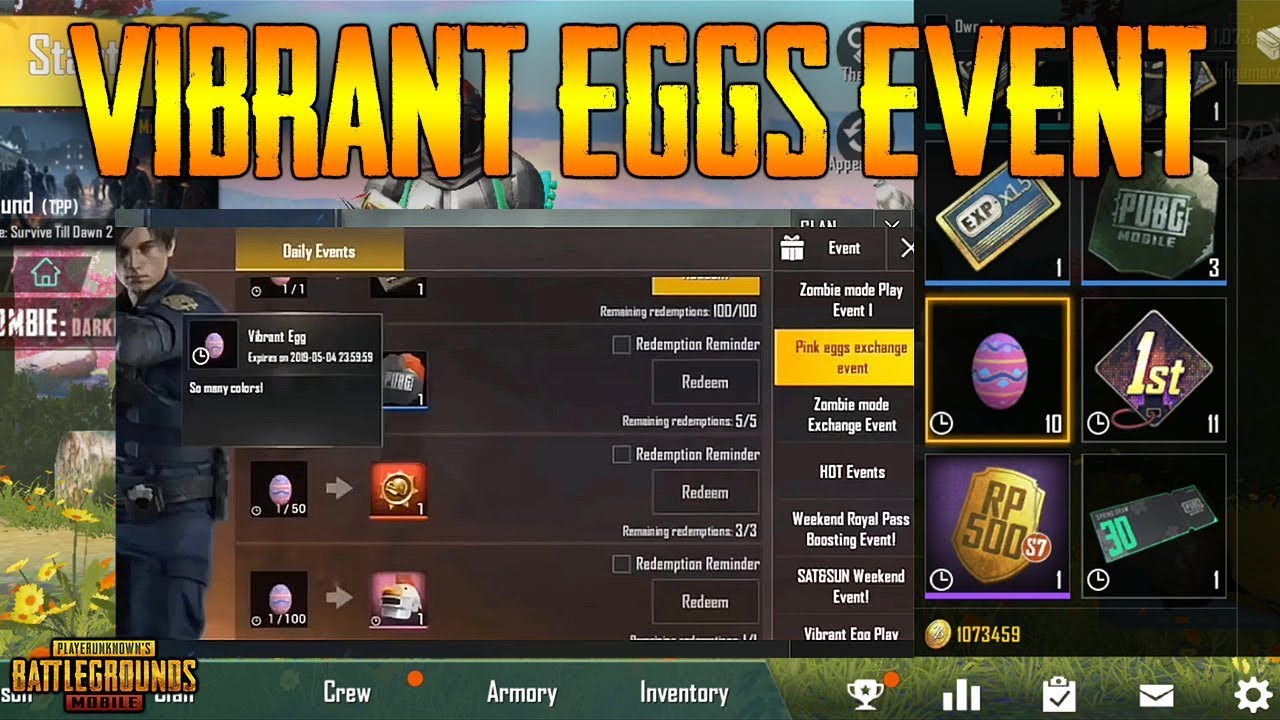 Pubg Mobile Vibrant Eggs Use English | Pubg Playstation 4 Free - 