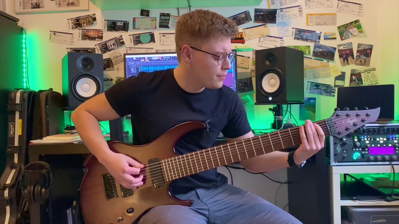 Archaeon - Gravity (Guitar Playthrough)