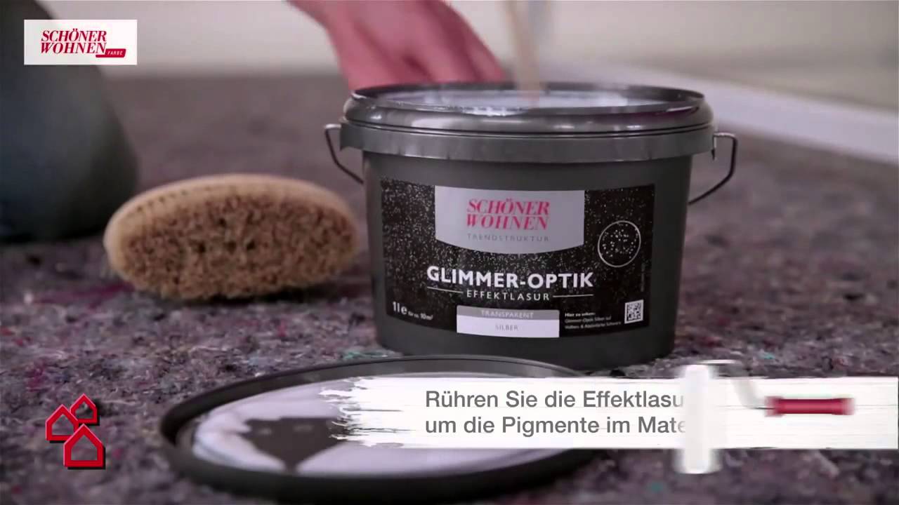 Bauhaus Tv Produktvideo Trendstrukturen Glimmer Optik Youtube Glitzer Wandfarbe Bauhaus