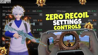 New Conqueror 5 Finger Settings + Control Code FASTEST PLAYER | Perfect Settings Guide | PUBG Mobile screenshot 5