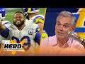 'Bengals had no answer for Aaron Donald' — Colin reacts to Rams' Super Bowl LVI win | NFL | THE HERD