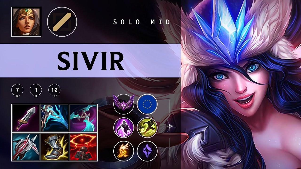 Sivir Mid vs Xerath - EUW Master Patch 25.24