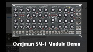 Cwejman SM-1 Module Demo (Battleship Grey)