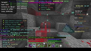 Hypixel Skyblock Full AFK Gemstone Macro