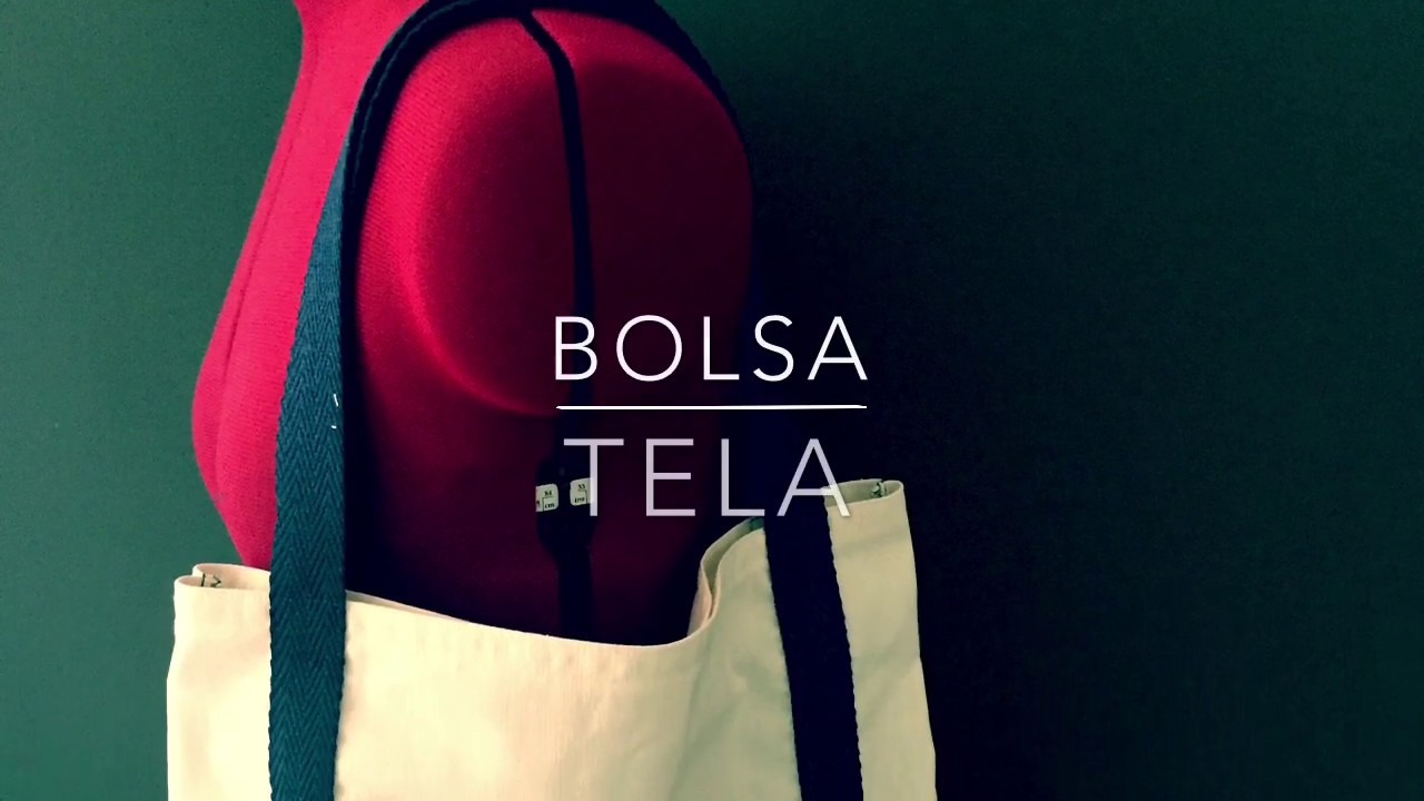 DIY Bolsa De Tela/ DIY Cloth Bag costura armchair