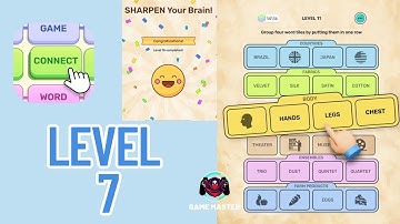 Connect Word Level 7 Answers || Game Master Walkthrough