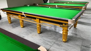 The Billiards Snooker Table Steel Block Cushion: A Precision Element Billiards and Snooker Table