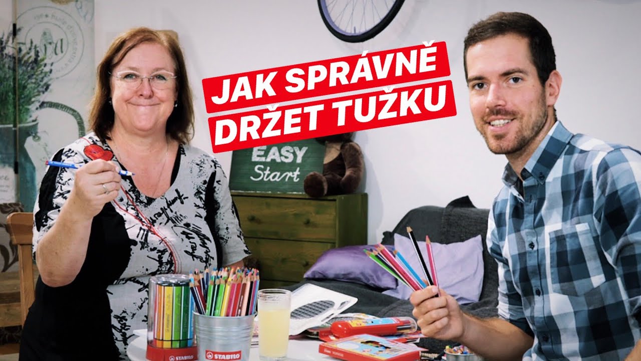 Jak naučit dítě správně držet tužku?