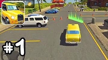 Bus & Taxi Driving Simulator - Part 1 : Chequer Cab  | Gameplay Walkthrough | [iOS , Android]