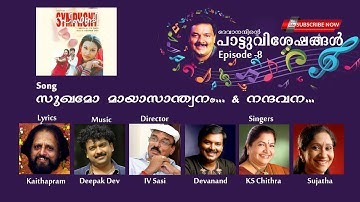Sukhamo | Nandavana | Symphony |Kaithapram | Deepakdev| I.V Sasi | Sujatha|K.S Chithra| V Devanand