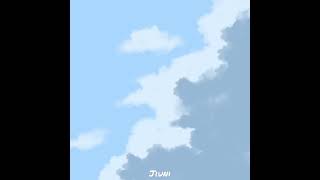 how to paint clouds in 10 seconds
