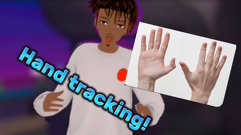 How to use hand tracking in VR CHAT!