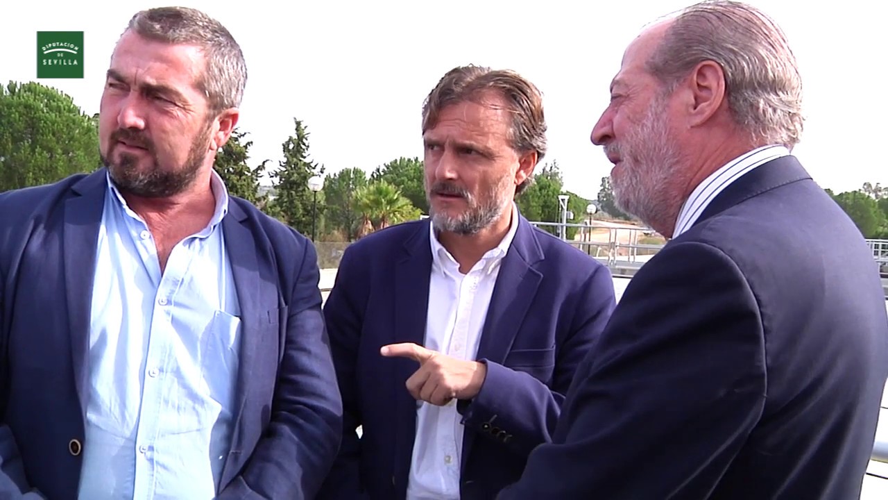 Inauguración depuradora de aguas de Aznalcóllar