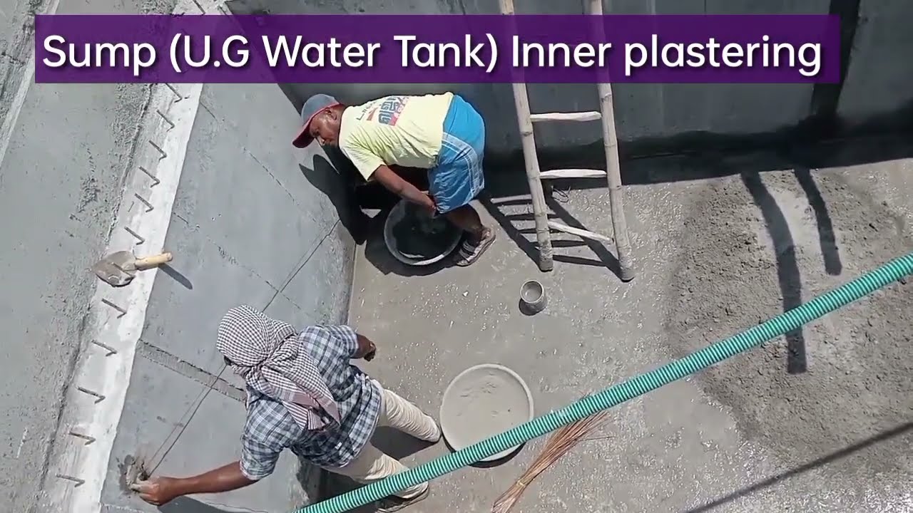 9000 lit water capacity sump|Under ground water tank| Reinforcement concrete wall|Centring work|
