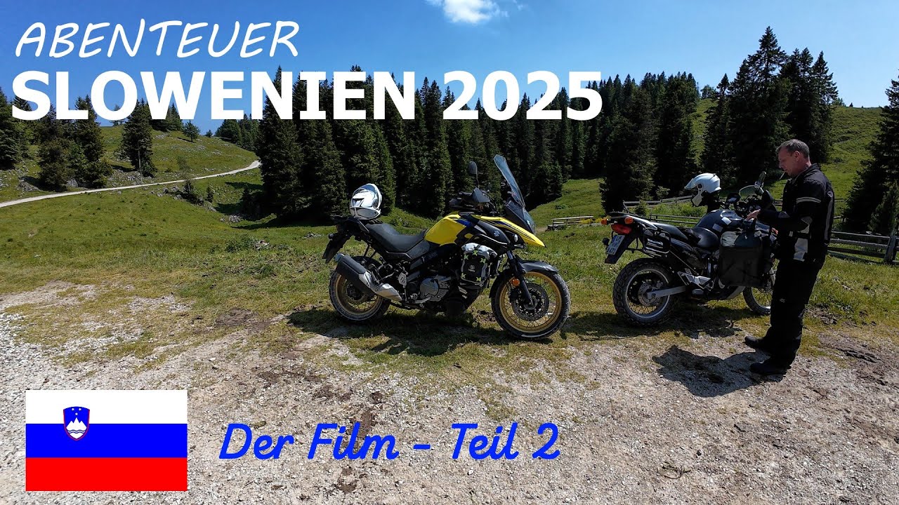 Mit dem Motorrad entdecken wir Slowenien. Eine 11-tägige Motorradtour im Juni 2025. Teil 2.