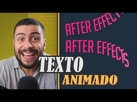 Vídeo: Como Fazer Letras Animadas