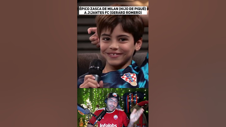 ÉPICO ZASCA DEL HIJO DE PIQUÉ A JIJANTES 👊