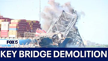 Army Corps of Engineers discuss Key Bridge demolition