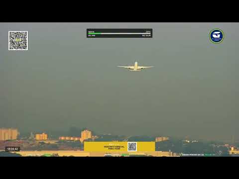 Disputa entre A350 e 777 em decolagens no Aeroporto de Guarulhos
