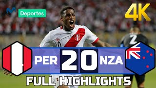 Peru vs Nueva Zelanda (20) Resumen completo & Goles Tv Peru