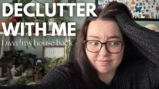 EXTREME Declutter To Start Off 2024 Challenge | Purge My Entire Minimalist-ish House With Me