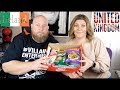 Taste Testing 4 POUNDS of Snacks from the UK & Ireland + Salt, Sweets, Treats