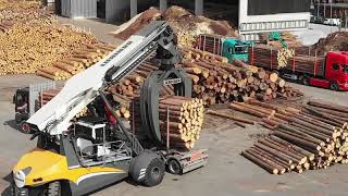 Liebherr  Lrs Log Handler Efficient Timber Handling