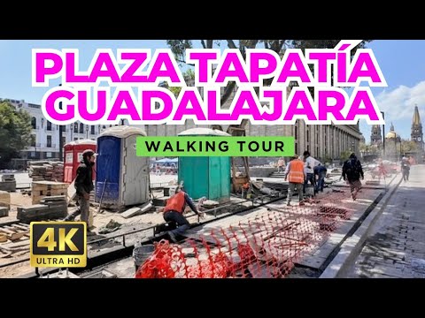 Así Luce Plaza Tapatía 🚧| La Realidad de la Remodelación y zonas cerradas del Centro de Guadalajara