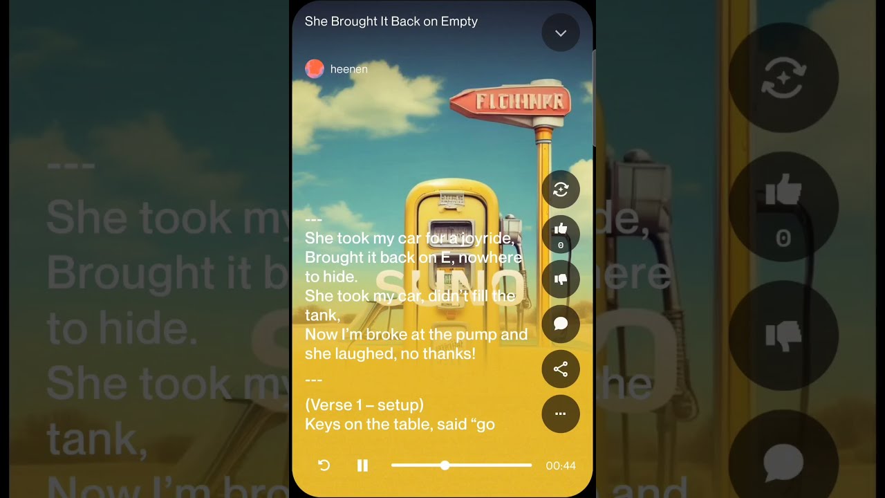She Brought It Back On Empty 2025 Music Lyrics New Song Trending