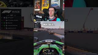 The ending of this online F1 race was absolute CINEMA 👀🏎️💨 #shorts